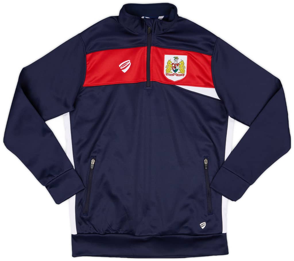 2018-19 Bristol City 1/4 Zip Drill Top - 9/10 - (S)