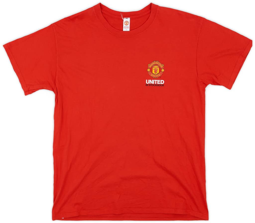 2013 Manchester United Stockholm Leisure Tee - 8/10 - (L)