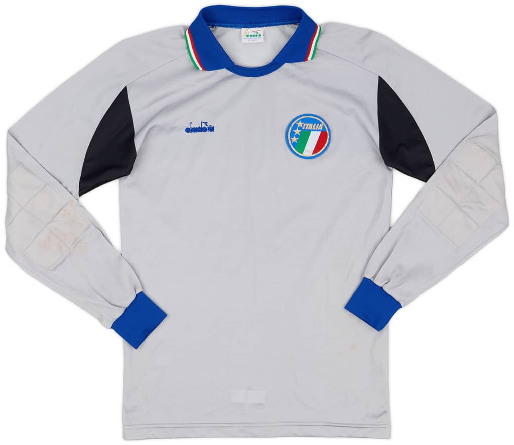 1990 Italy GK Shirt #1 - 7/10 - (XL.Boys)