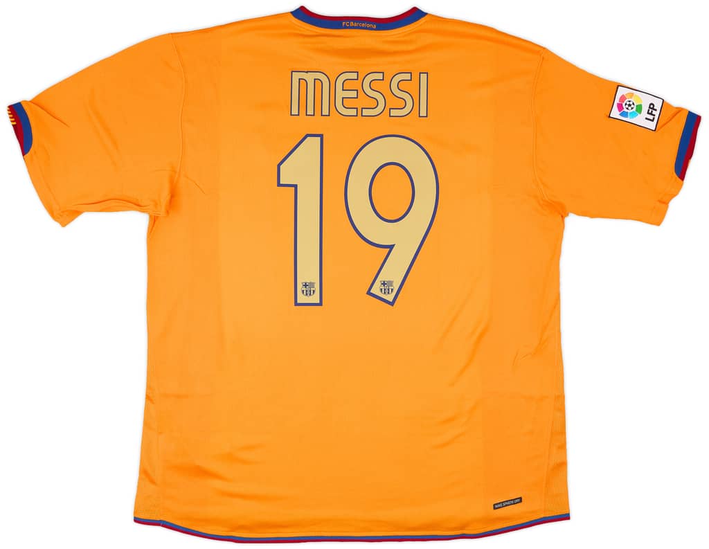 2006-08 Barcelona Away Shirt Messi #19 (XL)