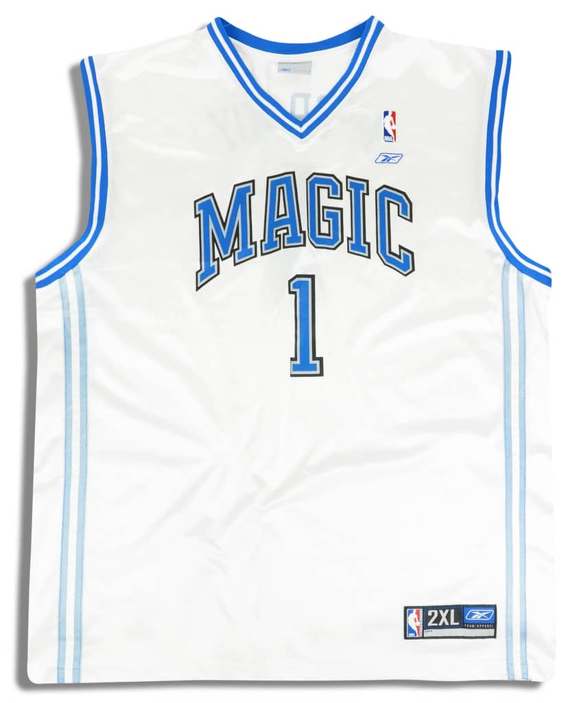 2003-04 Orlando Magic McGrady #1 Reebok Jersey (Home) 3XL