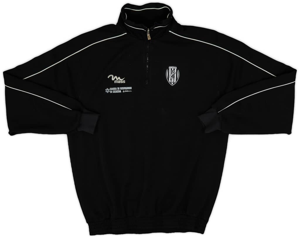 2007-08 Cesena Mass 1/4 Zip Track Jacket - 9/10 - (XL)