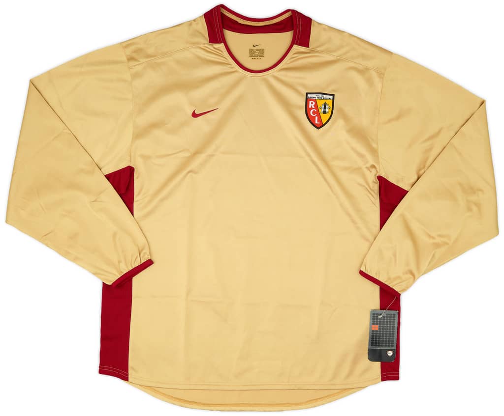 2002-03 Lens Player Issue Home L/S Shirt (L)