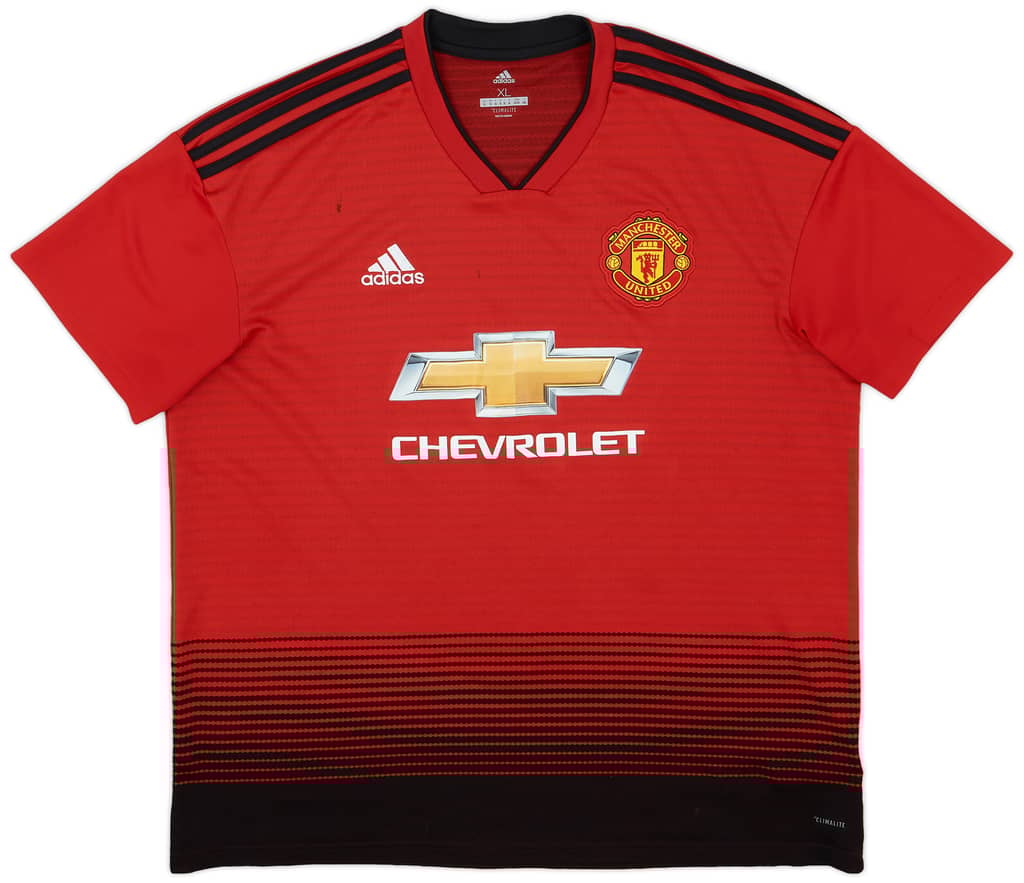 2018-19 Manchester United Home Shirt - 6/10 - (XL)