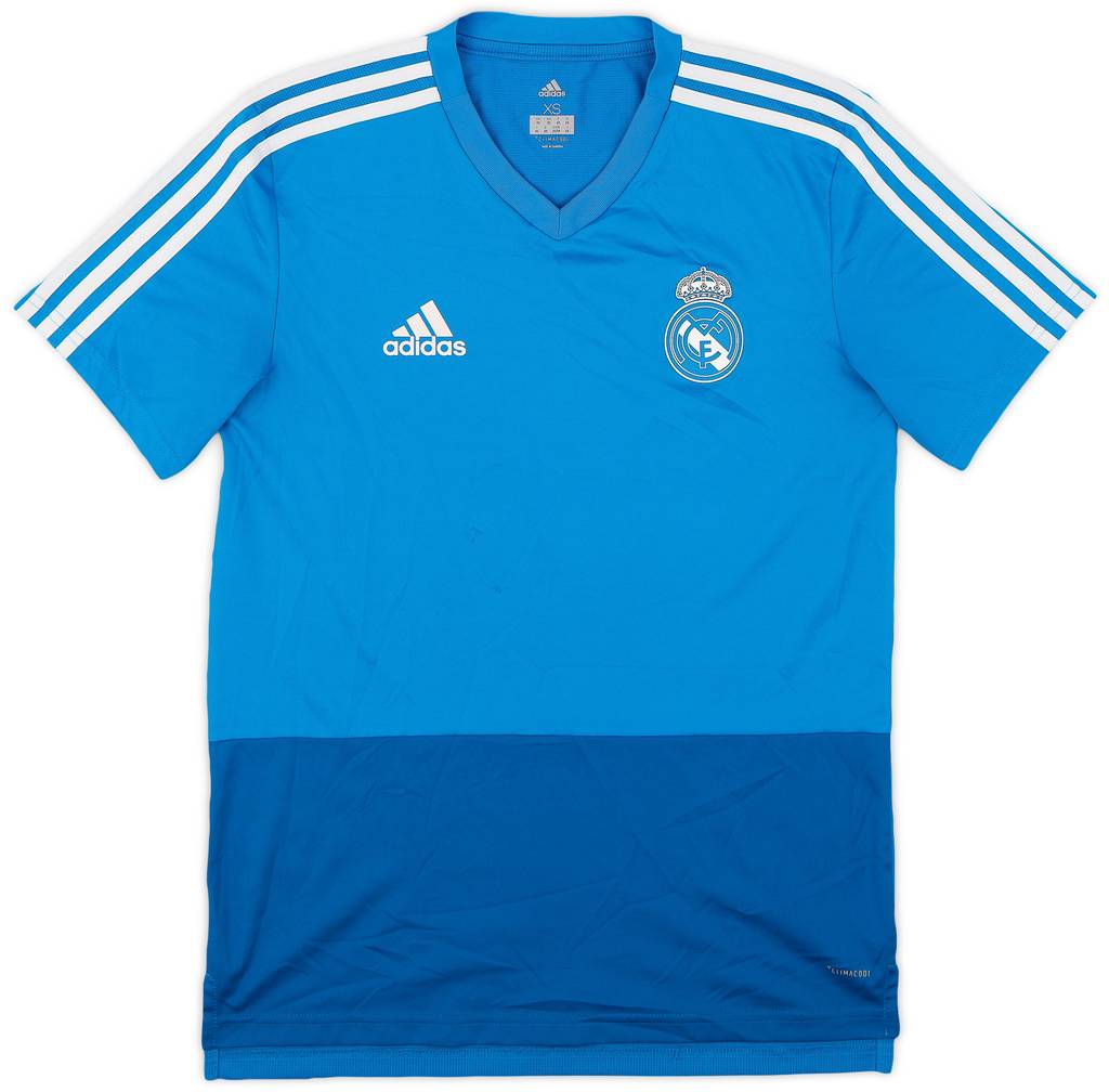 2018-19 Real Madrid adidas Training Shirt - 8/10 - (XS)