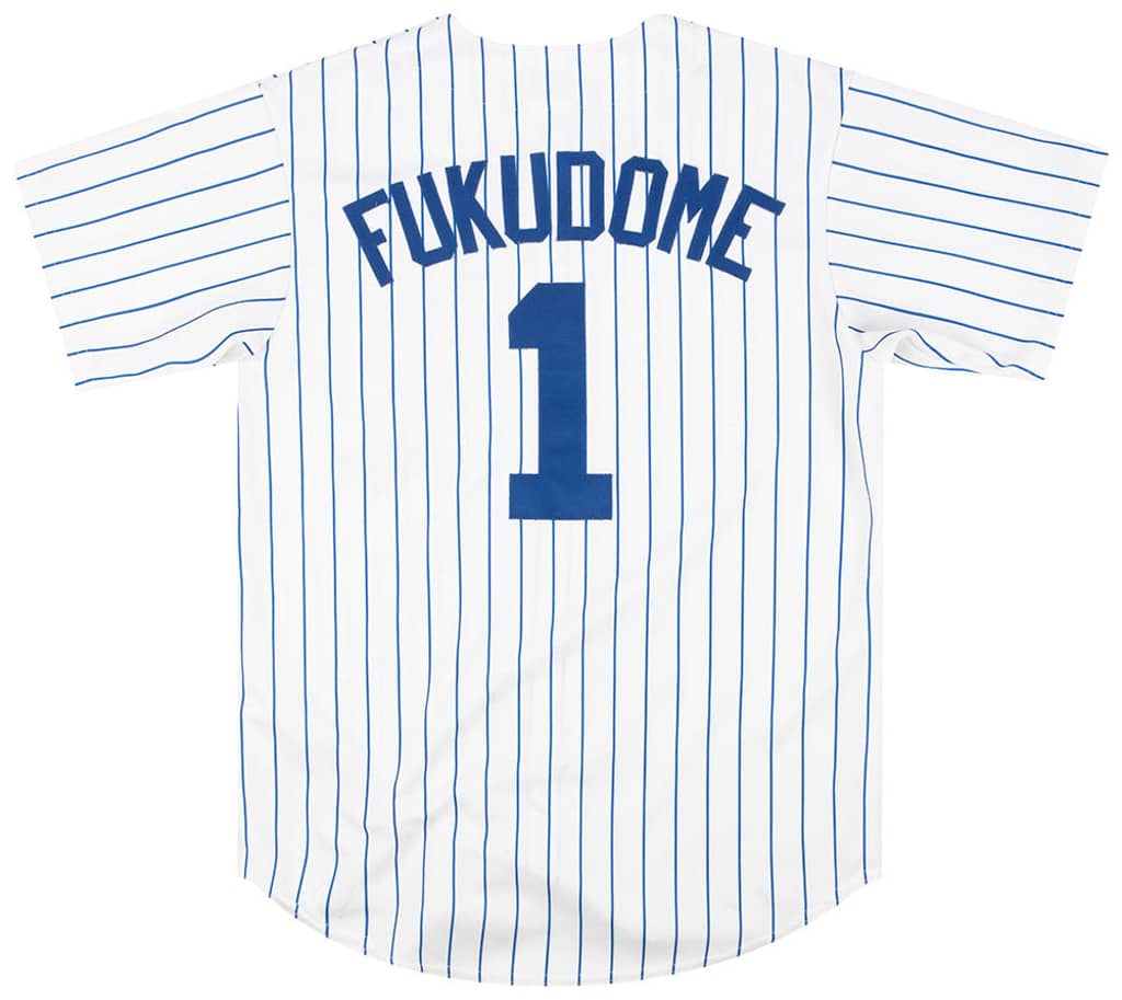 2008 Chicago Cubs Fukudome #1 Majestic Jersey (Home) XL