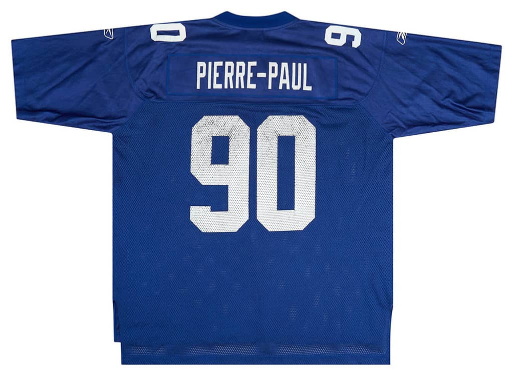 2011 New York Giants Pierre-Paul #90 Reebok On Field Jersey (Home) XL