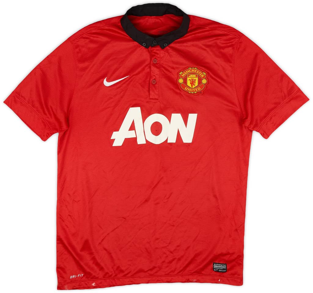 2013-14 Manchester United Home Shirt Rooney #10 - 5/10 - (L)