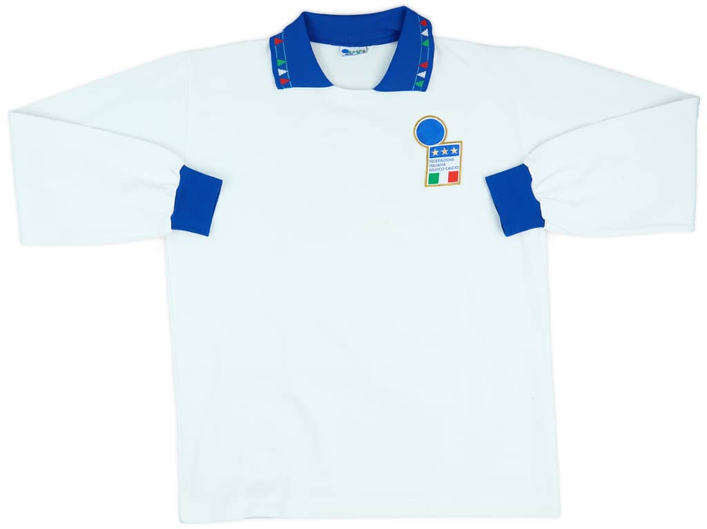 1992-94 Italy Match Issue Away L/S Shirt #8