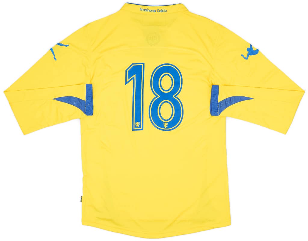 2011-13 Frosinone Home L/S Shirt #18 (M)