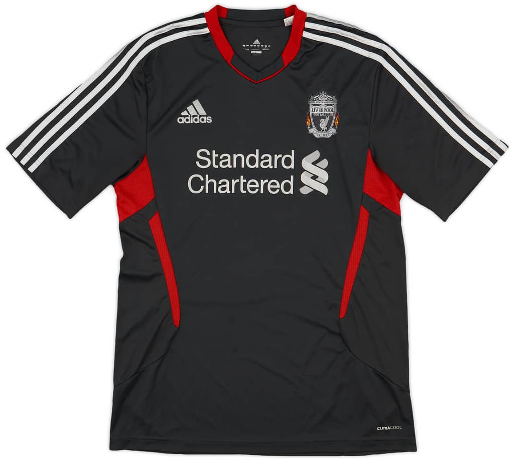 2011-12 Liverpool adidas Training Shirt - 8/10 - (L)