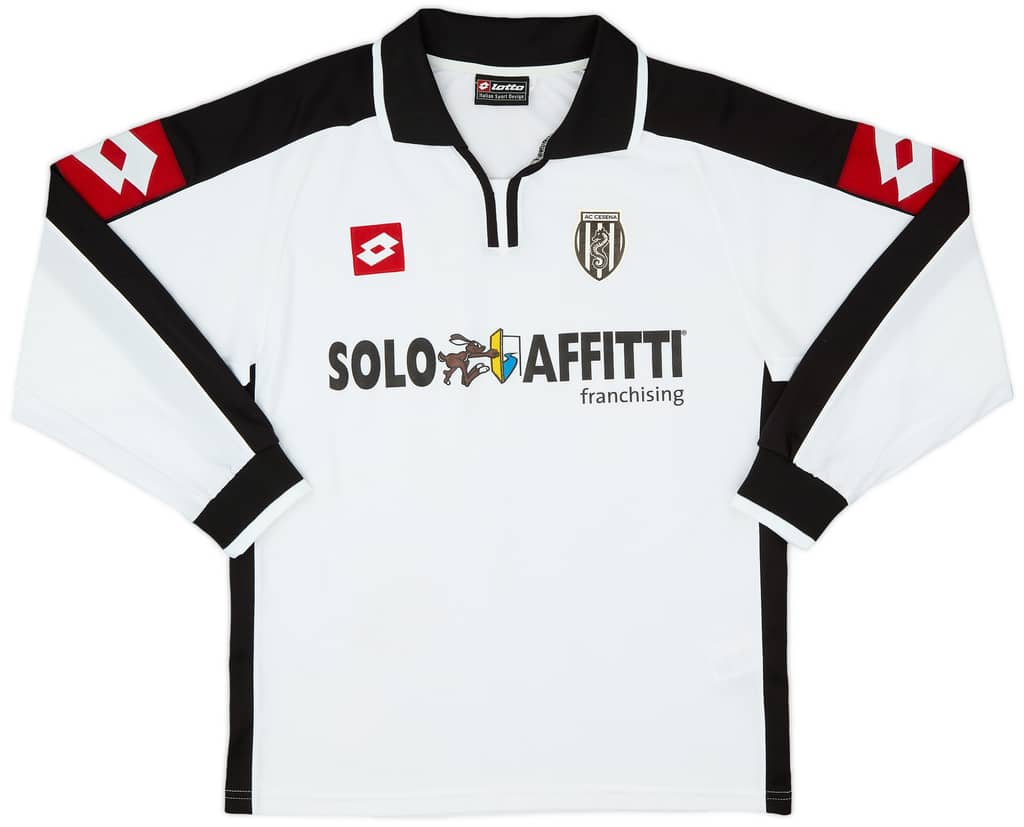 2004-05 Cesena Home L/S Shirt - 8/10 - (S)