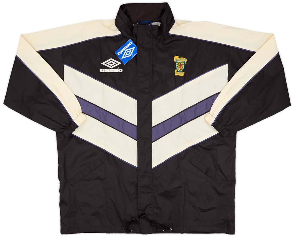 1996-98 Scotland Umbro Hooded Rain Jacket (XL)