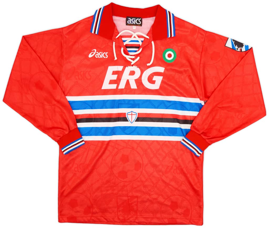 1994-95 Sampdoria Third L/S Shirt - 9/10 - (M)
