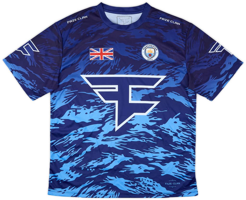 2019 Manchester City x Faze Clan Training Shirt - 10/10 - (L)