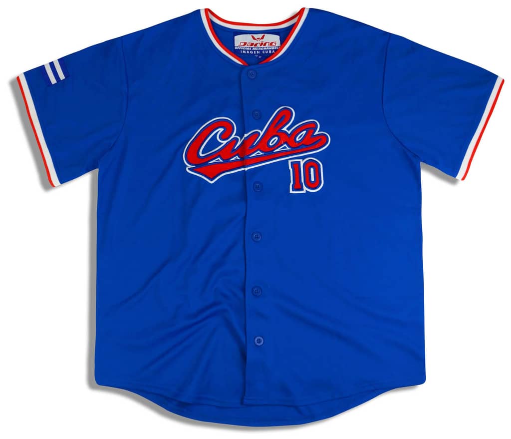 1990s Cuba National Team Linares #10 Batos Daring Jersey XL