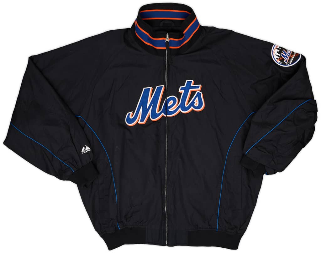 2003-04 New York Mets Majestic Rain Coat - 7/10 - (XXL)