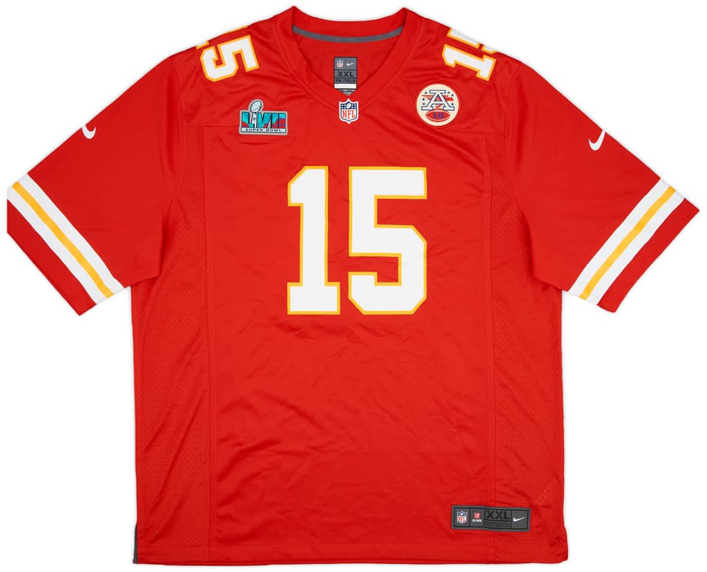 2023 Kansas City Chiefs Mahomes #15 Nike Game Home Jersey (XXL)