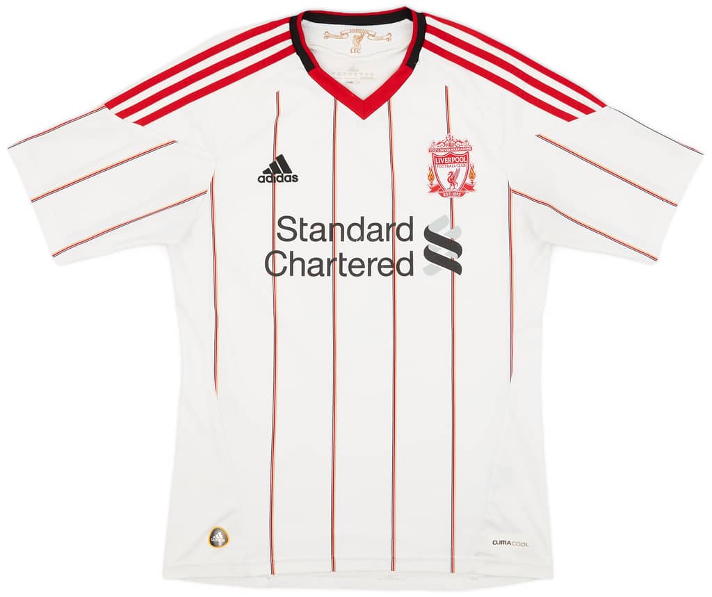 2010-11 Liverpool Away Shirt Gerrard #8 - 6/10 - (S)