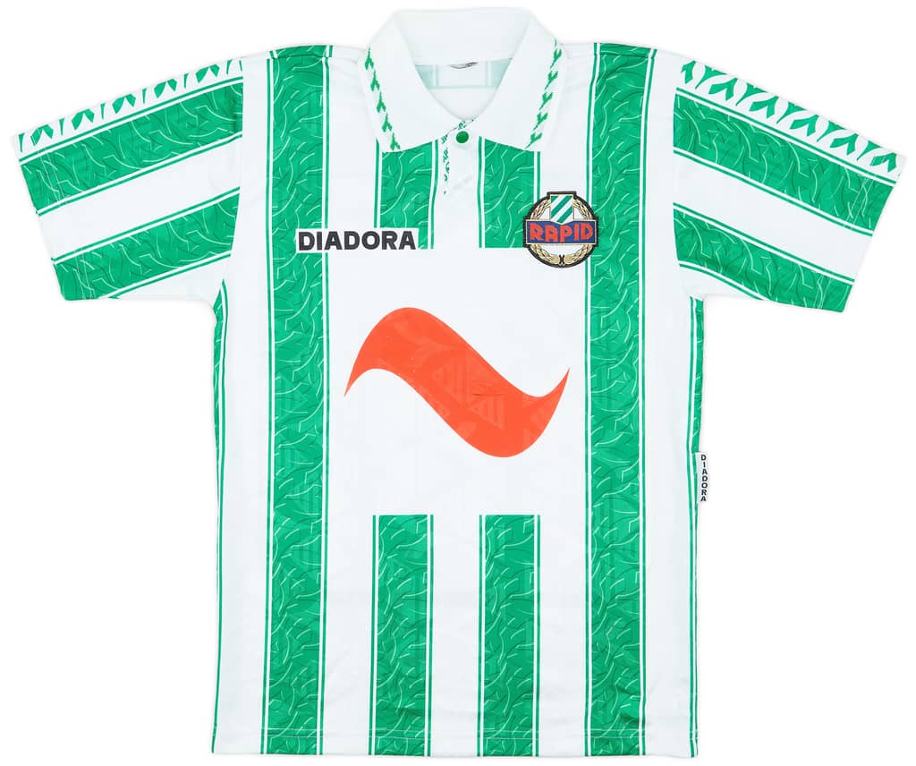 1996-98 Rapid Vienna Home Shirt - 9/10 - (XS)