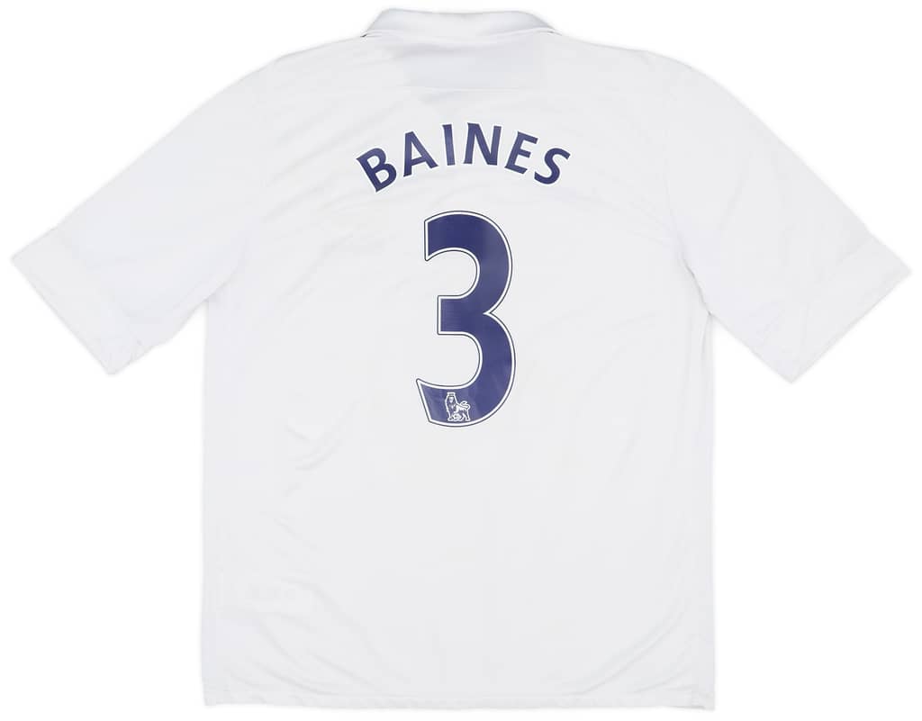 2012-13 Everton Third Shirt Baines #3 - 7/10 - (L)