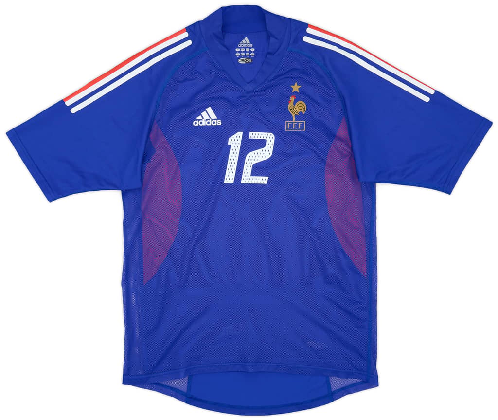 2002-04 France Player Issue Home Shirt Henry #12 - 8/10 - (S)