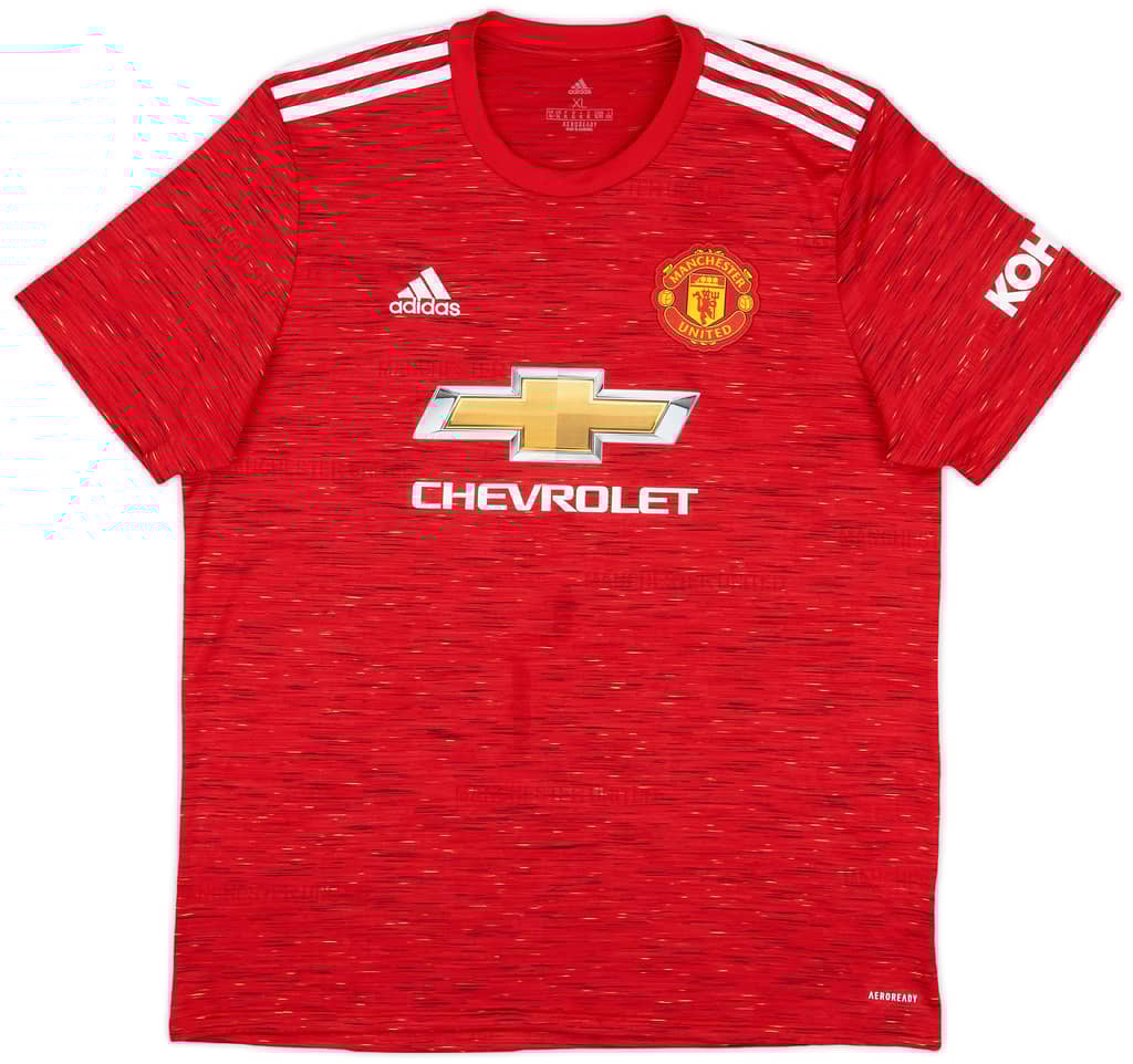 2020-21 Manchester United Home Shirt Mata #8 - 10/10 - (XL)