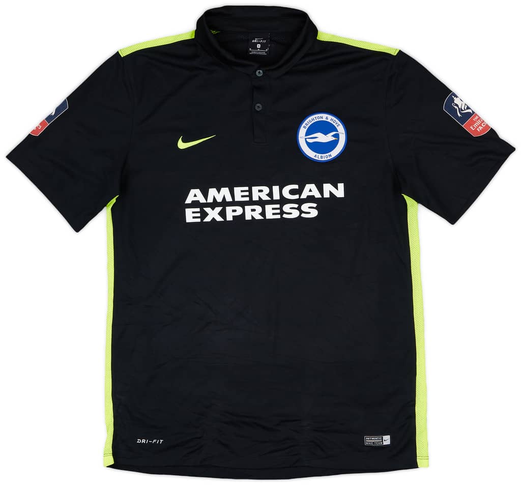 2016-17 Brighton Match Issue FA Cup Away Shirt Tomori #27