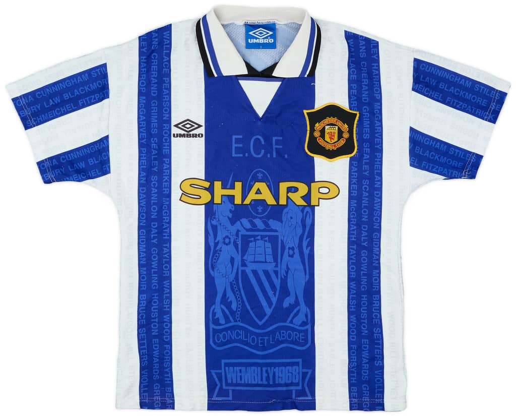 1994-96 Manchester United Third Shirt Pallister #6 - 8/10 - (Y)