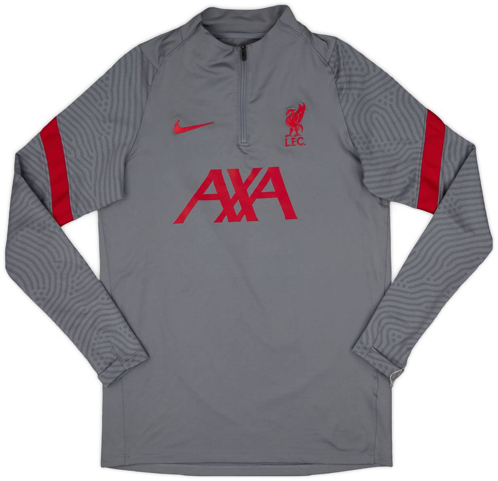 2020-21 Liverpool 1/4 Zip Drill Top - 7/10 - (M)