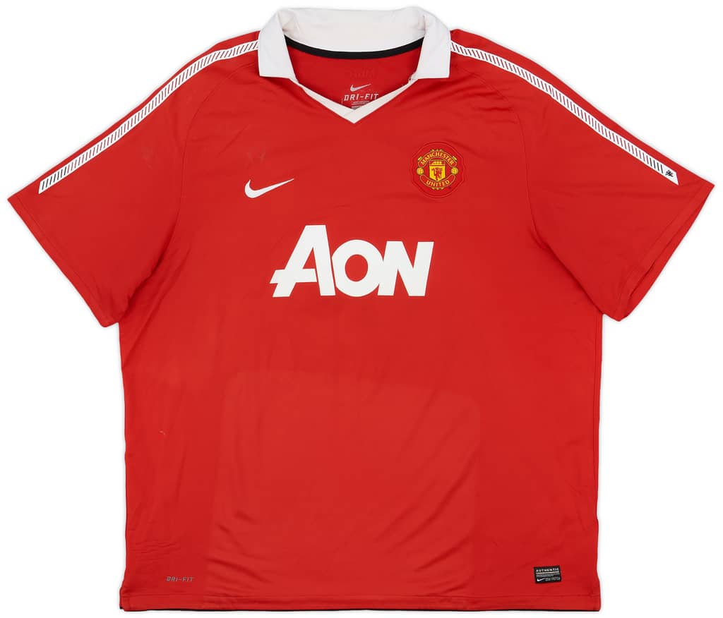 2010-11 Manchester United Home Shirt Rooney #10 - 7/10 - (3XL)