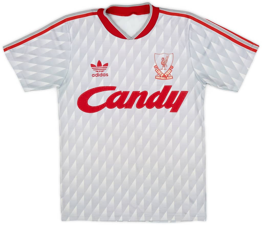 1989-91 Liverpool Away Shirt - 7/10 - (S)