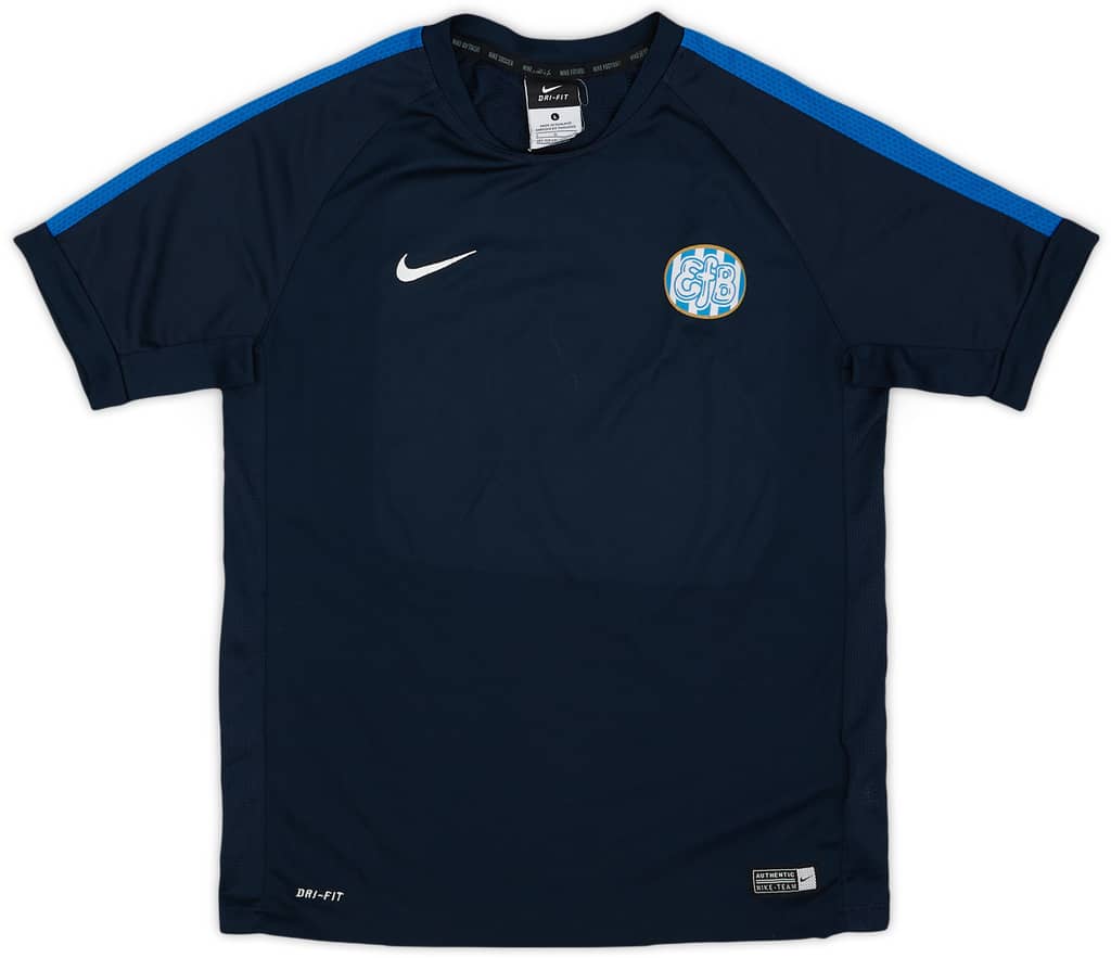 2015-16 Esbjerg Nike Training Shirt - 8/10 - (L.Boys)