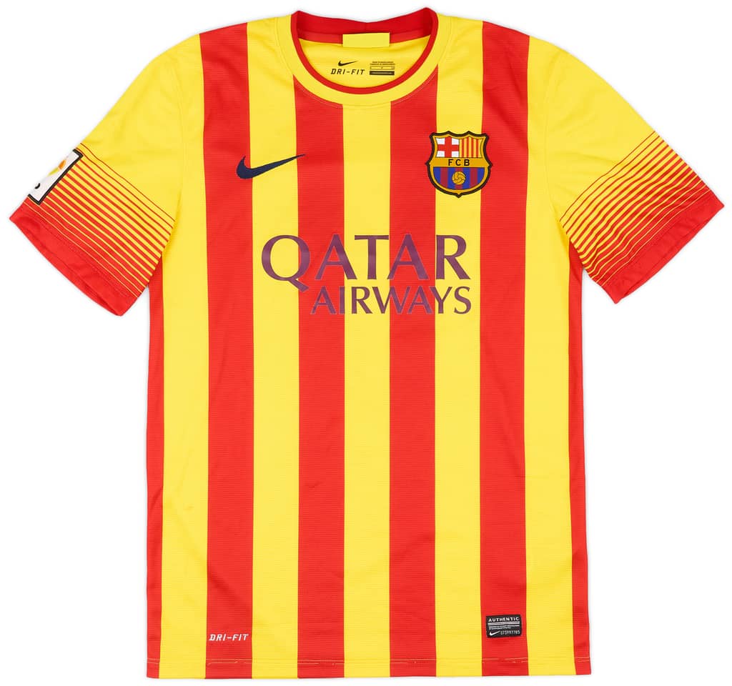 2013-15 Barcelona Away Shirt Messi #10 - 7/10 - (S)