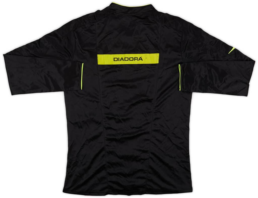 2013-15 Italy Diadora Referee L/S Shirt - 6/10 - (M)