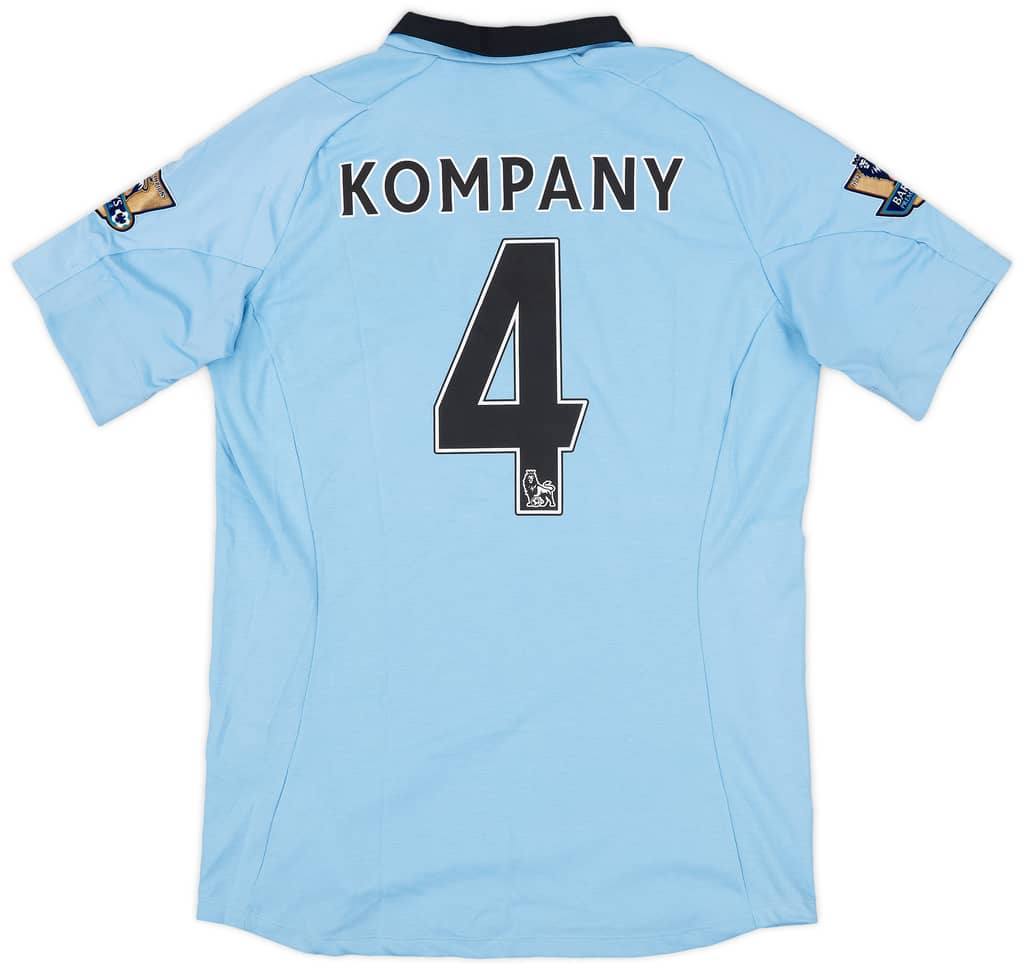 2012-13 Manchester City Home Shirt Kompany #4 (M)