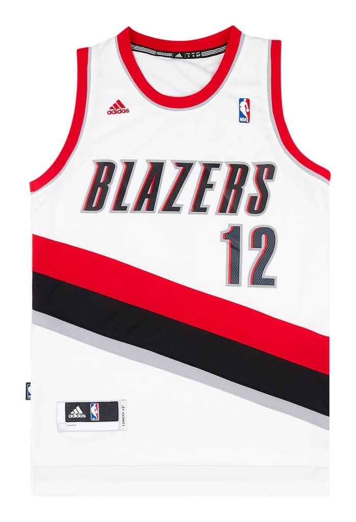 2010-14 Portland Trail Blazers Aldridge #12 adidas Swingman Jersey (Home) S