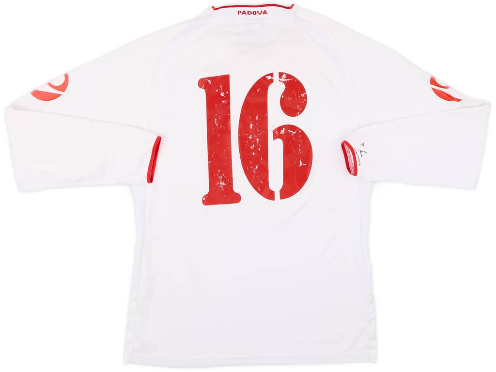 2005-06 Padova Home L/S Shirt #16 - 5/10 - (S)