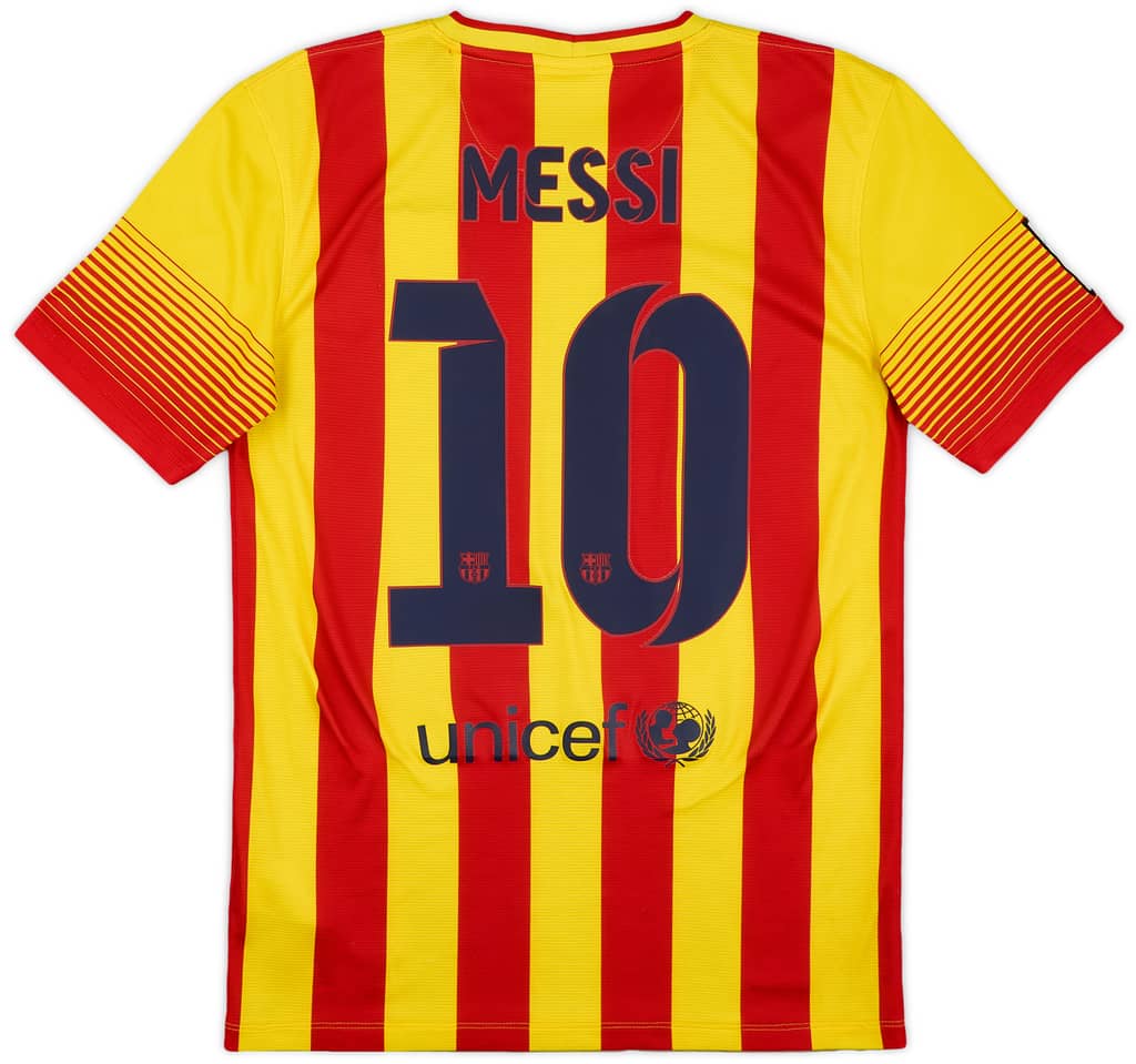 2013-15 Barcelona Away Shirt Messi #10 - 8/10 - (S)