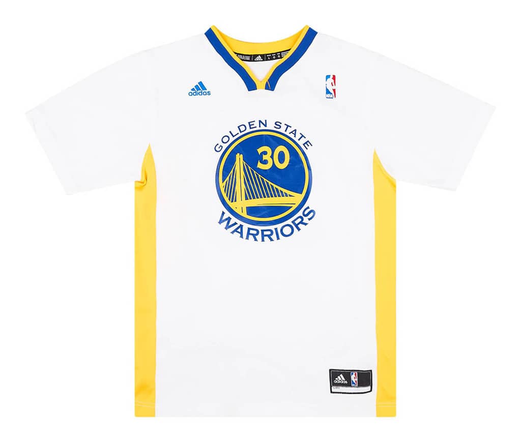 2013-14 Golden State Warriors Curry #30 adidas Jersey (Alternate) Y