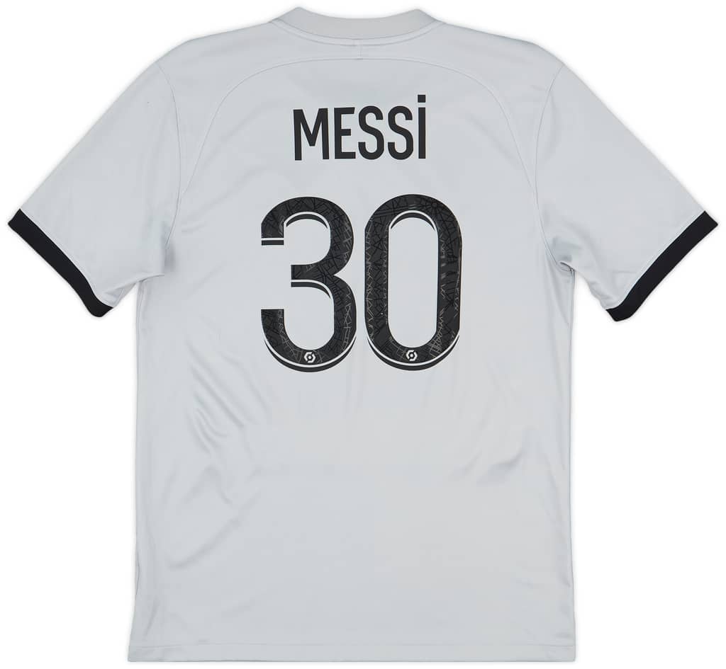 2022-23 Paris Saint-Germain Away Shirt Messi #30 - 10/10 - (M)