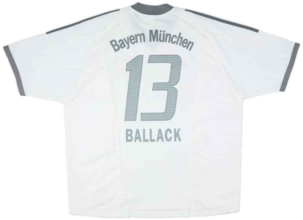 2002-03 Bayern Munich Away Shirt Ballack #13 - 7/10 - (XXL)