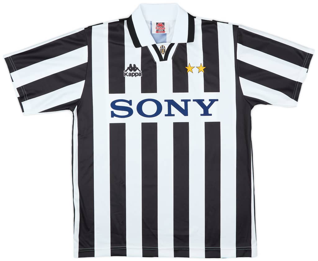 1995-97 Juventus Basic Home Shirt - 8/10 - (L)