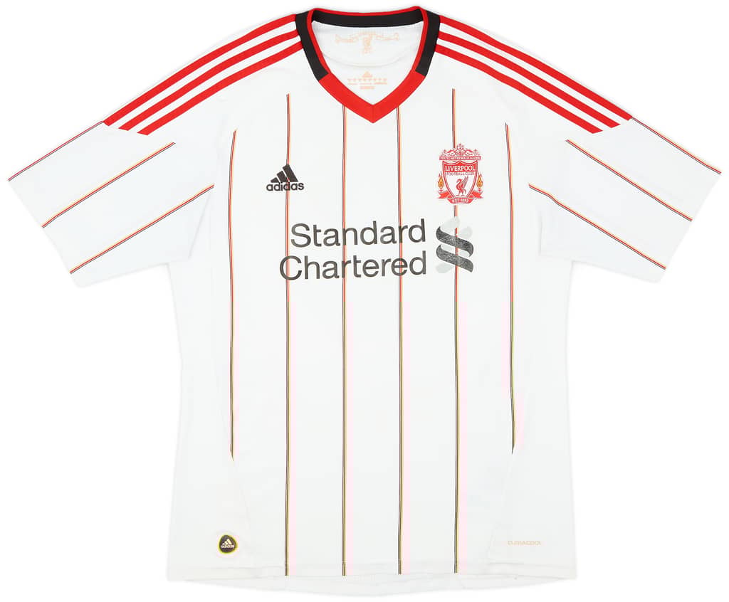 2010-11 Liverpool Away Shirt Gerrard #8 - 6/10 - (M)