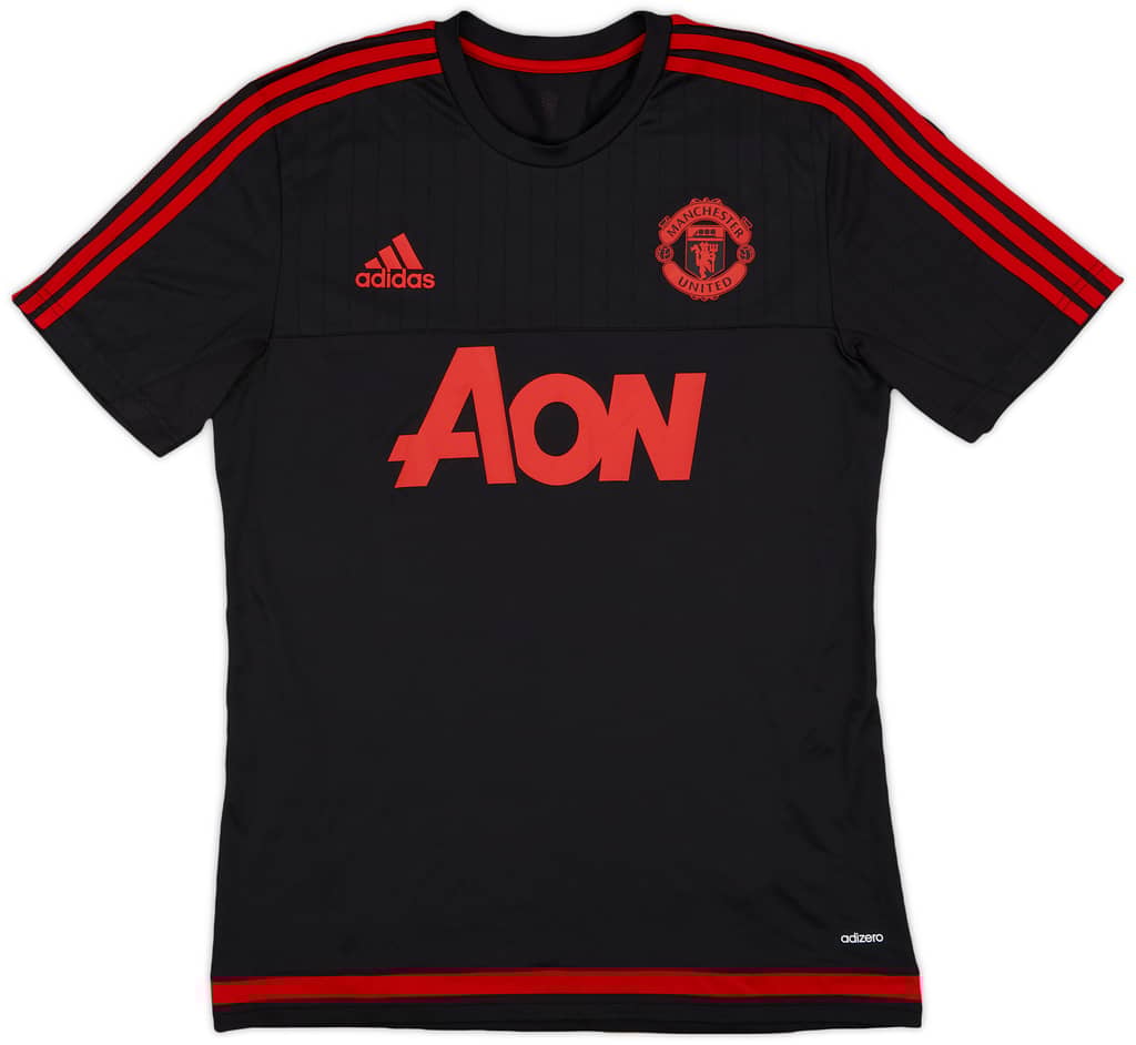 2015-16 Manchester United adizero Training Shirt - 10/10 - (M)