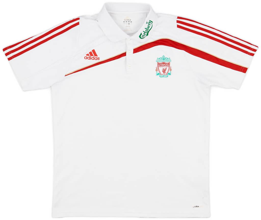 2009-10 Liverpool adidas Polo Shirt - 6/10 - (XL)