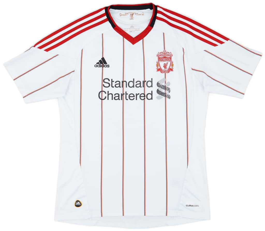 2010-11 Liverpool Away Shirt Gerrard #8 - 5/10 - (M)