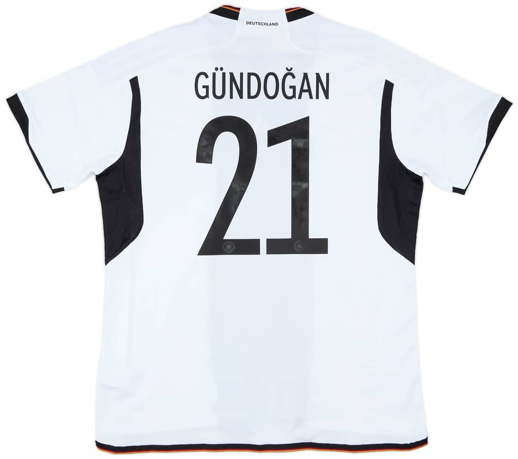 2022-23 Germany Home Shirt Gundogan #21 (XL)