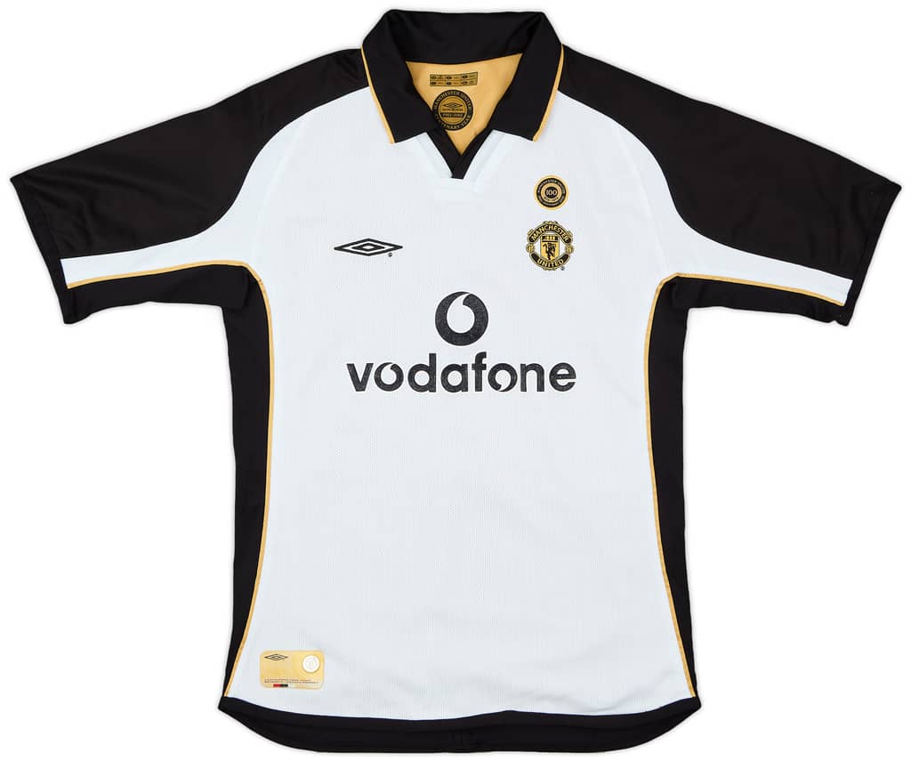 2001-02 Manchester United Centenary Away/Third Shirt - 6/10 - (M.Boys)