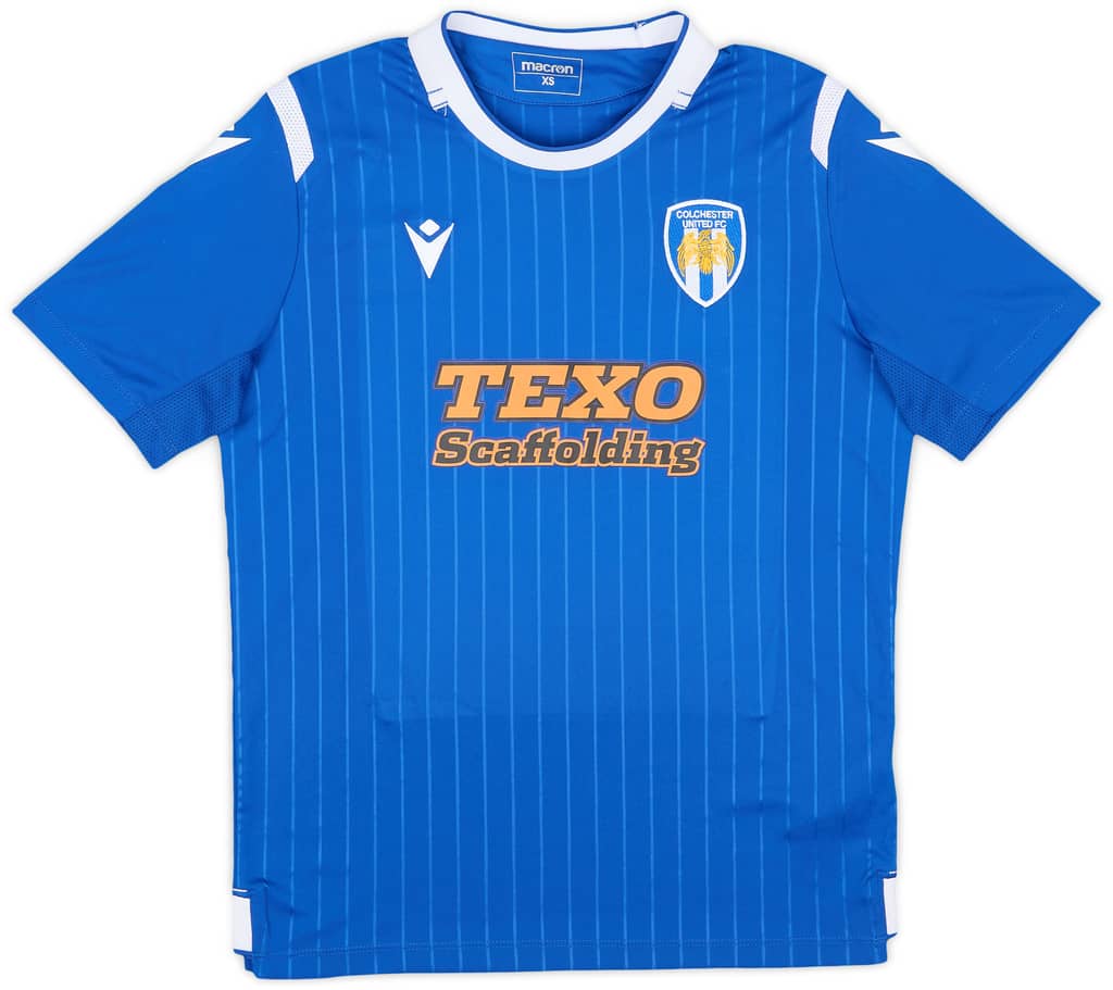 2019-20 Colchester United Home Shirt - 8/10 - (XS)